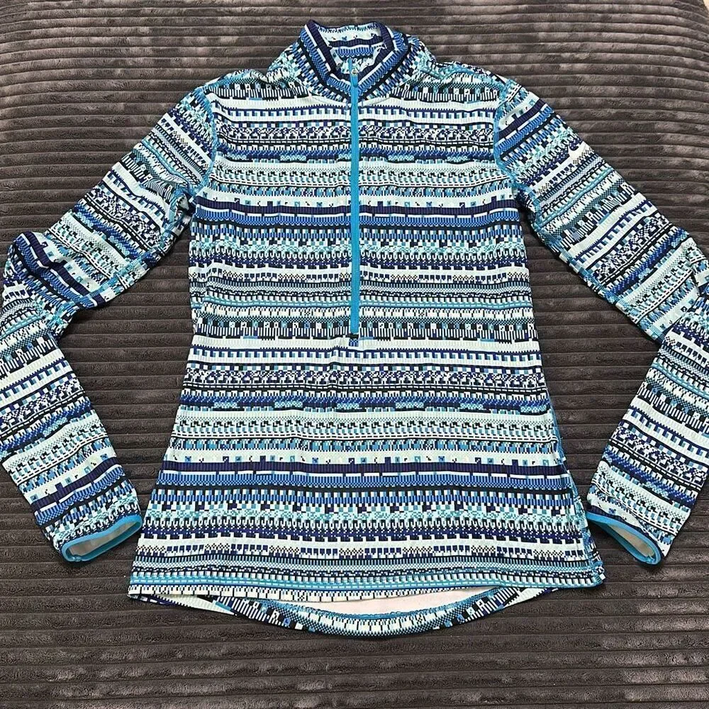 Nike Pro Hyperwarm Half Zip Training Top Women’s Sz M